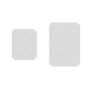 Kanto SX26W 26" Tall Fillable Speaker Stands with Isolation Feet - Pair, White V398-KO-SX26W