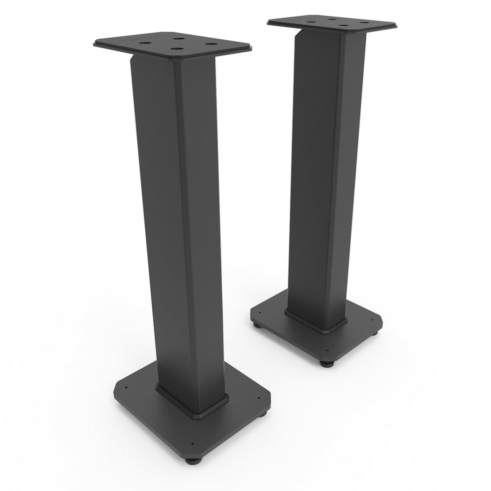 Kanto SX30 30" Tall Fillable Speaker Stands with Isolation Feet - Pair, Black V398-KO-SX30