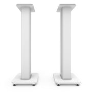 Kanto SX30W 30" Tall Fillable Speaker Stands with Isolation Feet - Pair, White V398-KO-SX30W