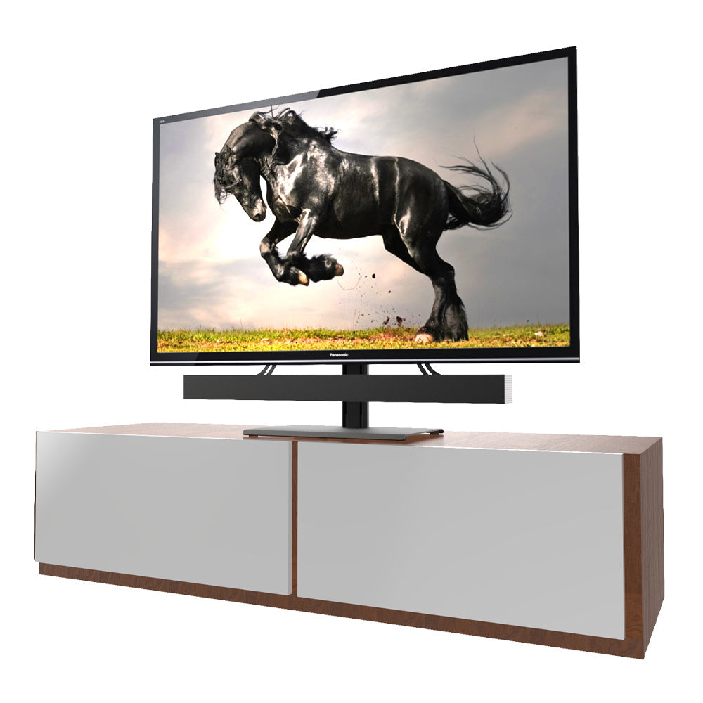 Kanto TTS100 Height Adjustable and Swivelling Tabletop TV Stand for 37" - 75" TVs V398-KO-TTS100