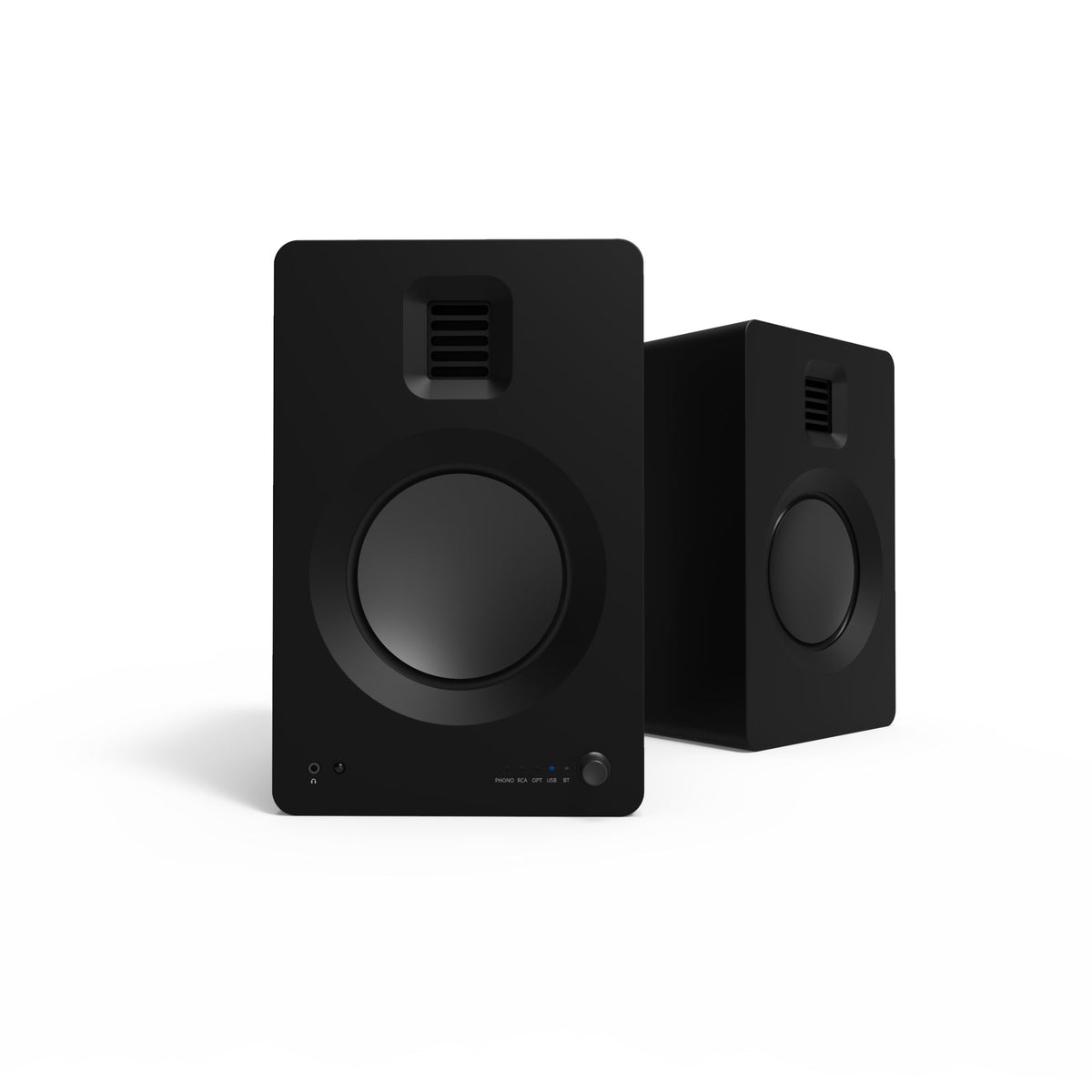 Kanto TUK 260W Powered Bookshelf Speakers with Headphone Out, USB Input, Dedicated Phono Pre-amp, Bluetooth - V398-KO-TUKMB-I