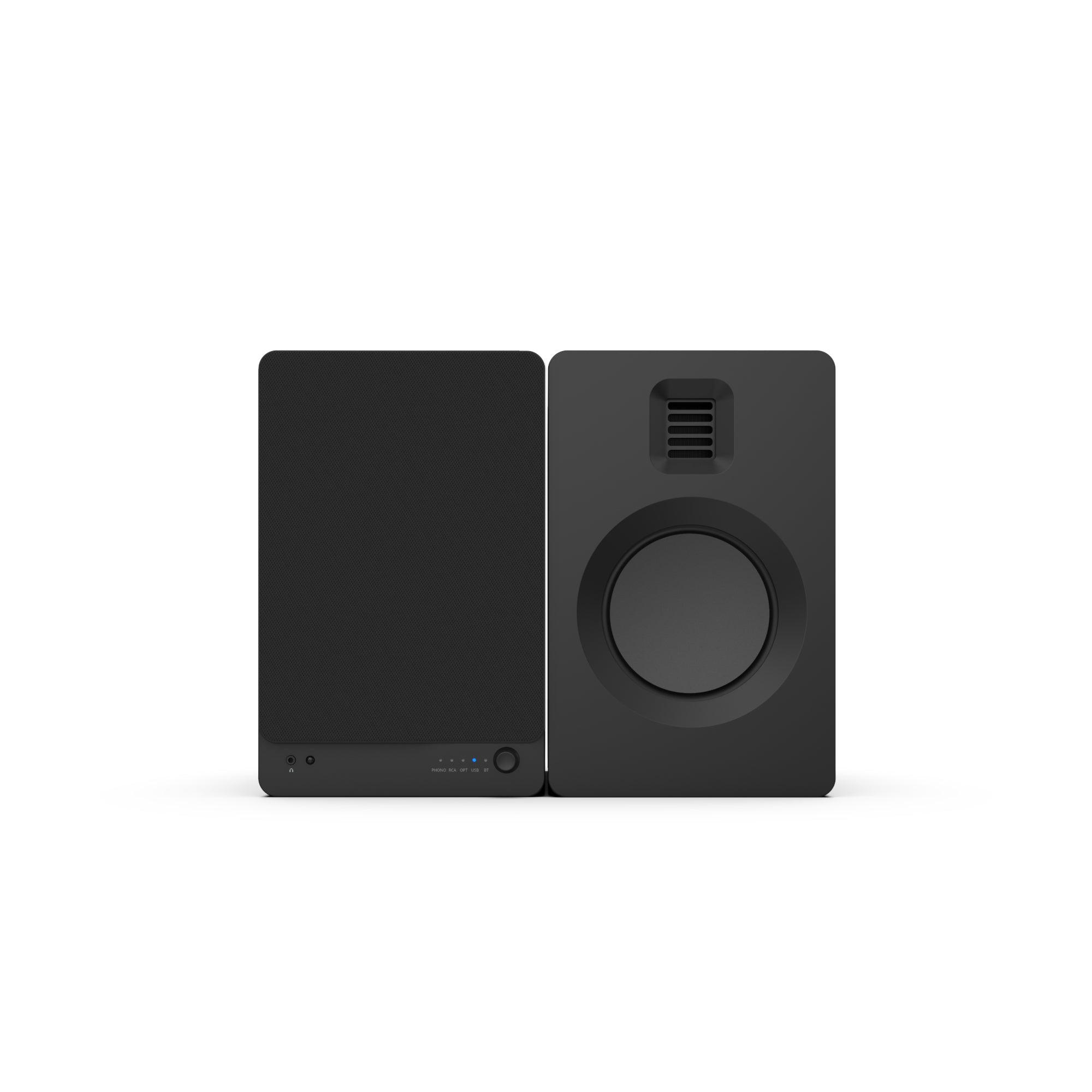 Kanto TUK 260W Powered Bookshelf Speakers with Headphone Out, USB Input, Dedicated Phono Pre-amp, Bluetooth - V398-KO-TUKMB-I