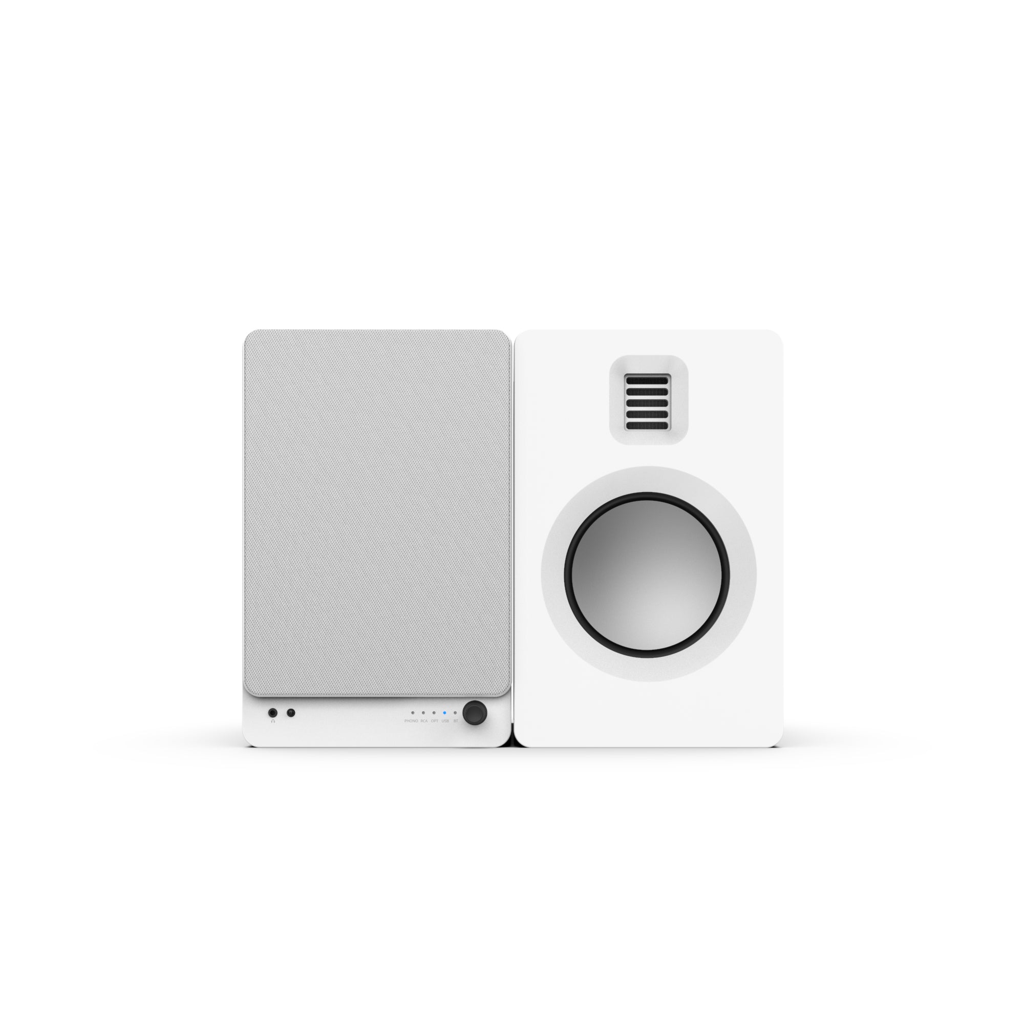 Kanto TUK 260W Powered Bookshelf Speakers with Headphone Out, USB Input, Dedicated Phono Pre-amp, Bluetooth - V398-KO-TUKMW-I