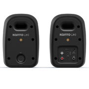 Kanto UKI 100W Desktop Speakers with Bluetooth, USB-C, Headphone out, Onyx (Matte Black), Pair V398-KO-UKIDMBO-I