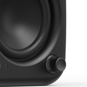 Kanto UKI 100W Desktop Speakers with Bluetooth, USB-C, Headphone out, Onyx (Matte Black), Pair V398-KO-UKIDMBO-I