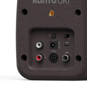 Kanto UKI 100W Desktop Speakers with Bluetooth, USB-C, Headphone out, Pumice (Speckled Brown), Pair V398-KO-UKIDSBB-I