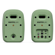 Kanto UKI 100W Desktop Speakers with Bluetooth, USB-C, Headphone out, Sage (Matte Green), Pair V398-KO-UKIDSBN-I