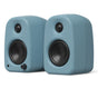 Kanto UKI 100W Desktop Speakers with Bluetooth, USB-C, Headphone out, Cornflower (Matte Blue), Pair V398-KO-UKIDSBU-I
