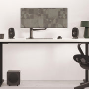 Kanto UKI 100W Desktop Speakers with Bluetooth, USB-C, Headphone out, Cornflower (Matte Blue), Pair V398-KO-UKIDSBU-I