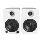 Kanto YU4 140W Powered Bookshelf Speakers with Bluetooth and Phono Preamp - Pair, Matte White V398-KO-YU4MW-I