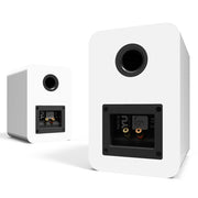 Kanto YU Passive 4" Speakers with 1" Silk Dome Tweeter and 4" Kevlar Woofer - White, Pair V398-KO-YUP4W