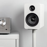 Kanto YU Passive 5.25" Speakers with 1" Silk Dome Tweeter and 5.25" Kevlar Woofer - White, Pair V398-KO-YUP6W