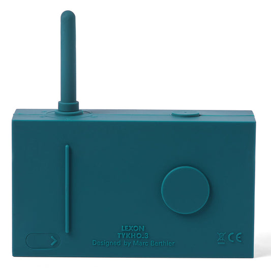 Lexon Thykho 3 Fm Radio & Bluetooth Speaker - Duck Blue V398-LD-LA119B9