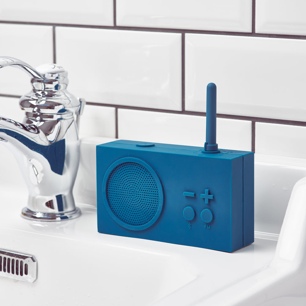 Lexon Thykho 3 Fm Radio & Bluetooth Speaker - Duck Blue V398-LD-LA119B9