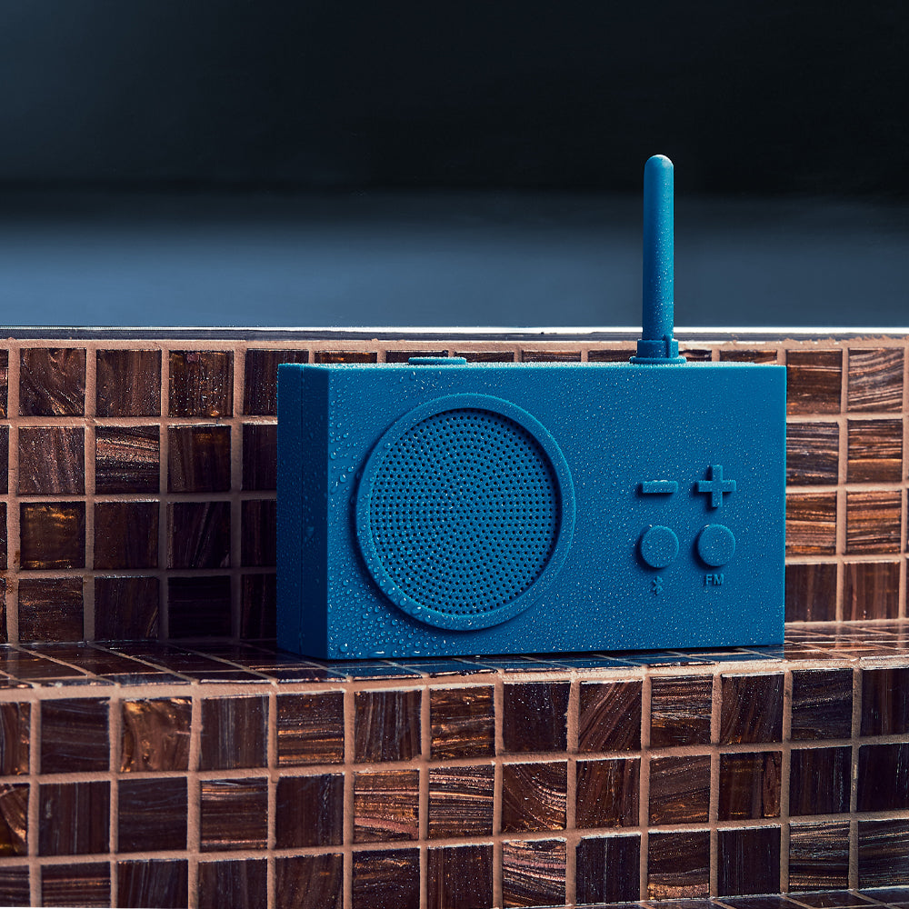 Lexon Thykho 3 Fm Radio & Bluetooth Speaker - Duck Blue V398-LD-LA119B9