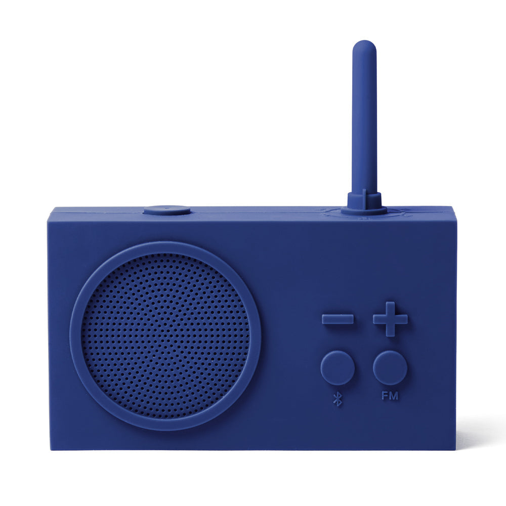 Lexon Thykho 3 Fm Radio & Bluetooth Speaker - Dark Blue V398-LD-LA119DB9