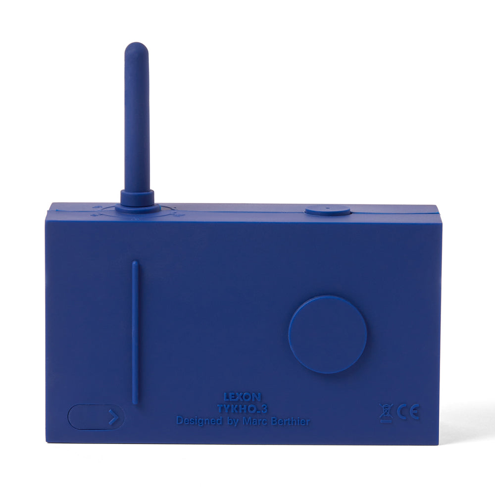 Lexon Thykho 3 Fm Radio & Bluetooth Speaker - Dark Blue V398-LD-LA119DB9
