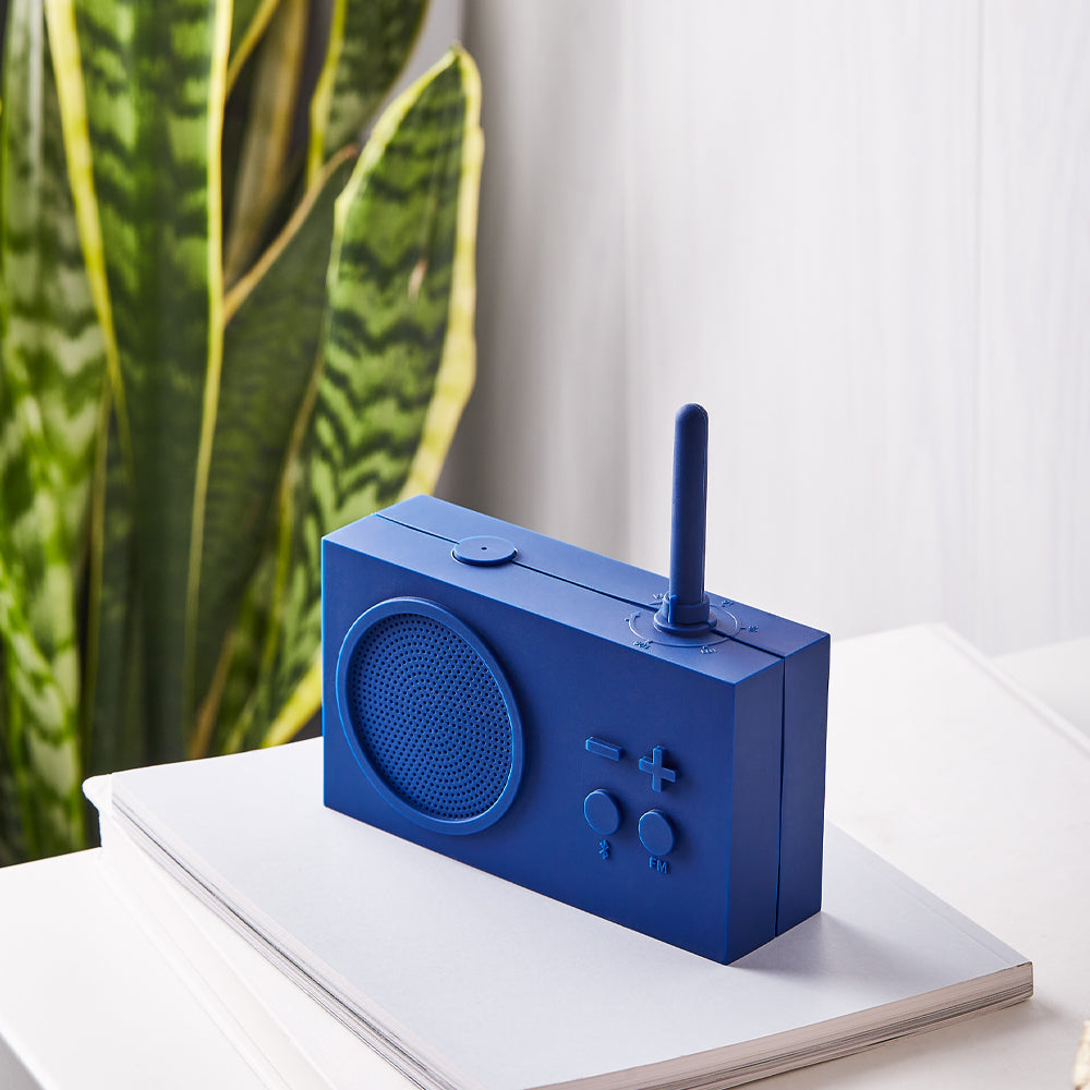 Lexon Thykho 3 Fm Radio & Bluetooth Speaker - Dark Blue V398-LD-LA119DB9