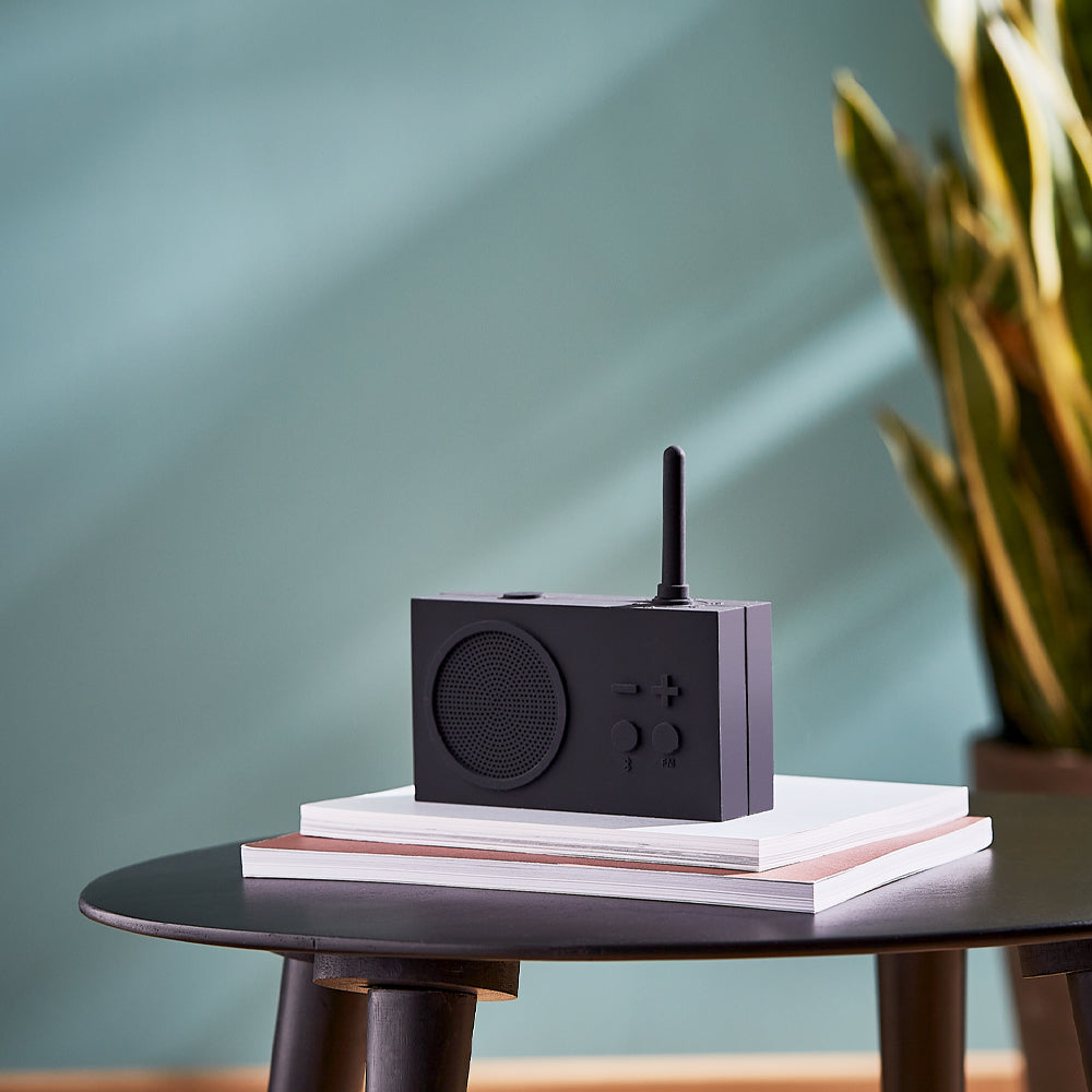 Lexon Thykho 3 Fm Radio & Bluetooth Speaker - Grey V398-LD-LA119G3