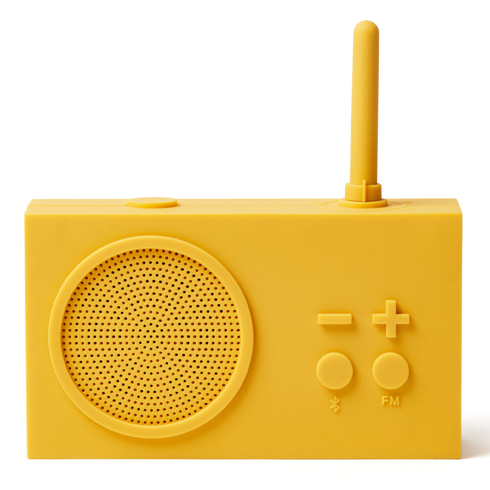 Lexon Thykho 3 Fm Radio & Bluetooth Speaker - Yellow V398-LD-LA119J8