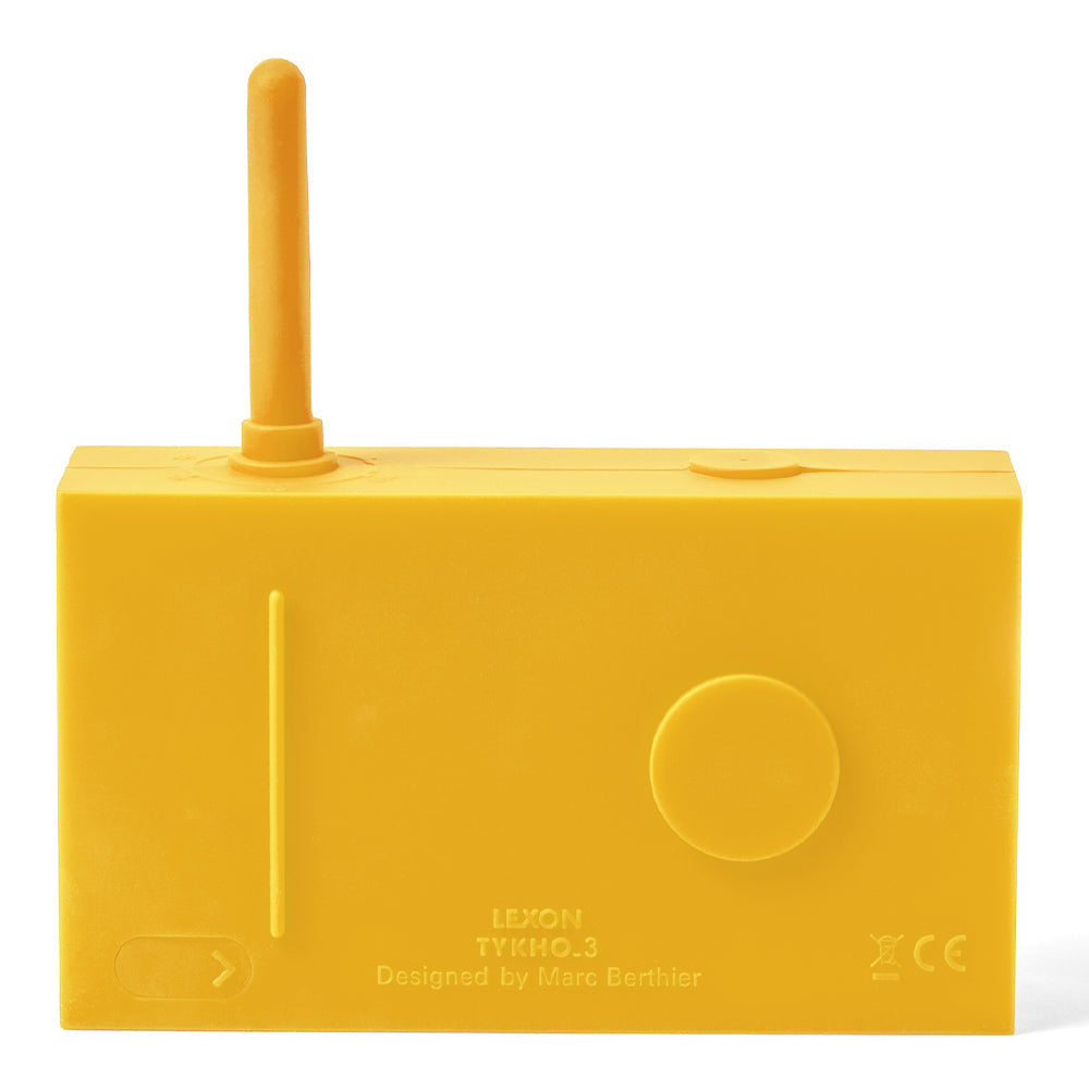 Lexon Thykho 3 Fm Radio & Bluetooth Speaker - Yellow V398-LD-LA119J8