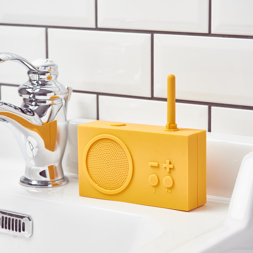 Lexon Thykho 3 Fm Radio & Bluetooth Speaker - Yellow V398-LD-LA119J8