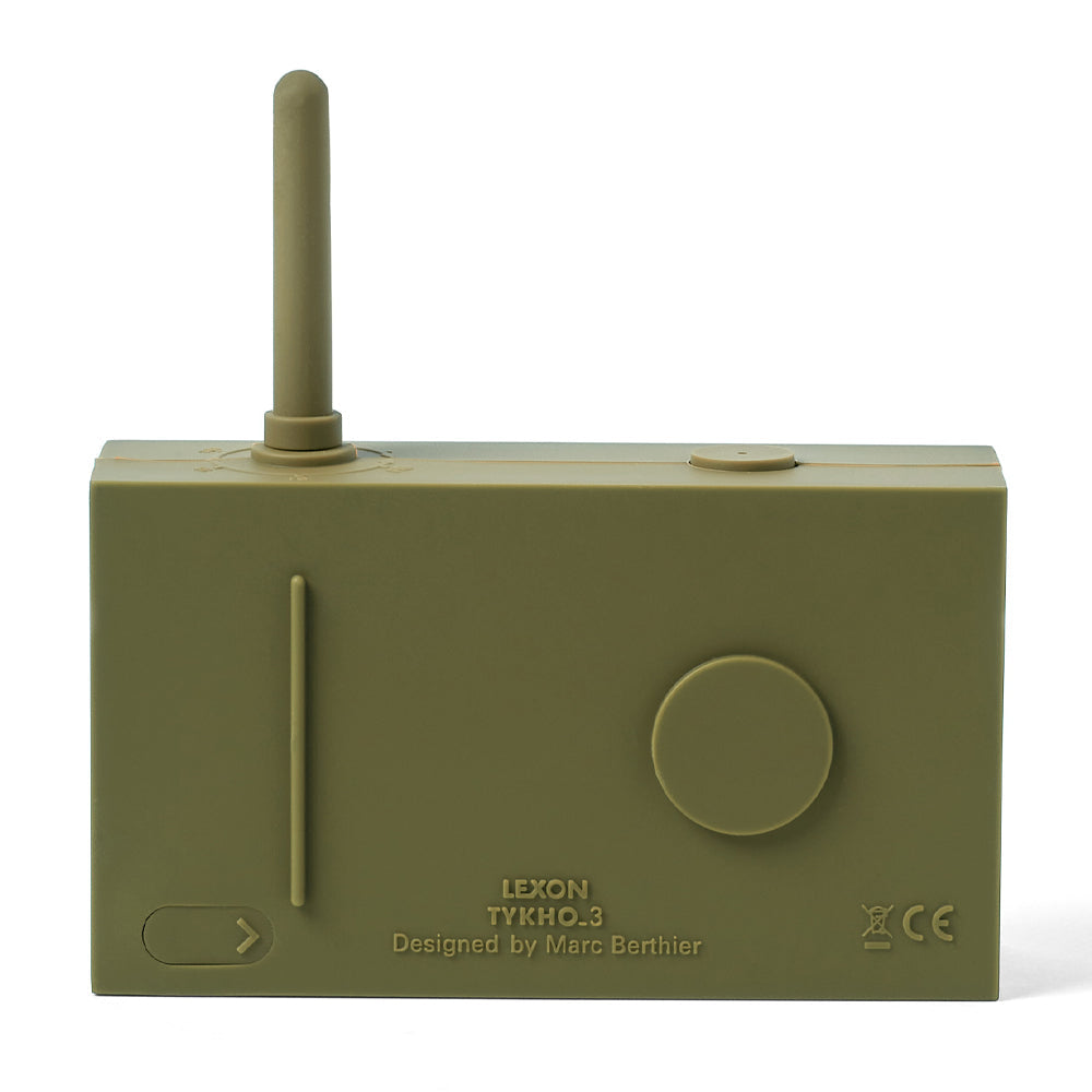 Lexon Thykho 3 Fm Radio & Bluetooth Speaker - Kakhi V398-LD-LA119K9