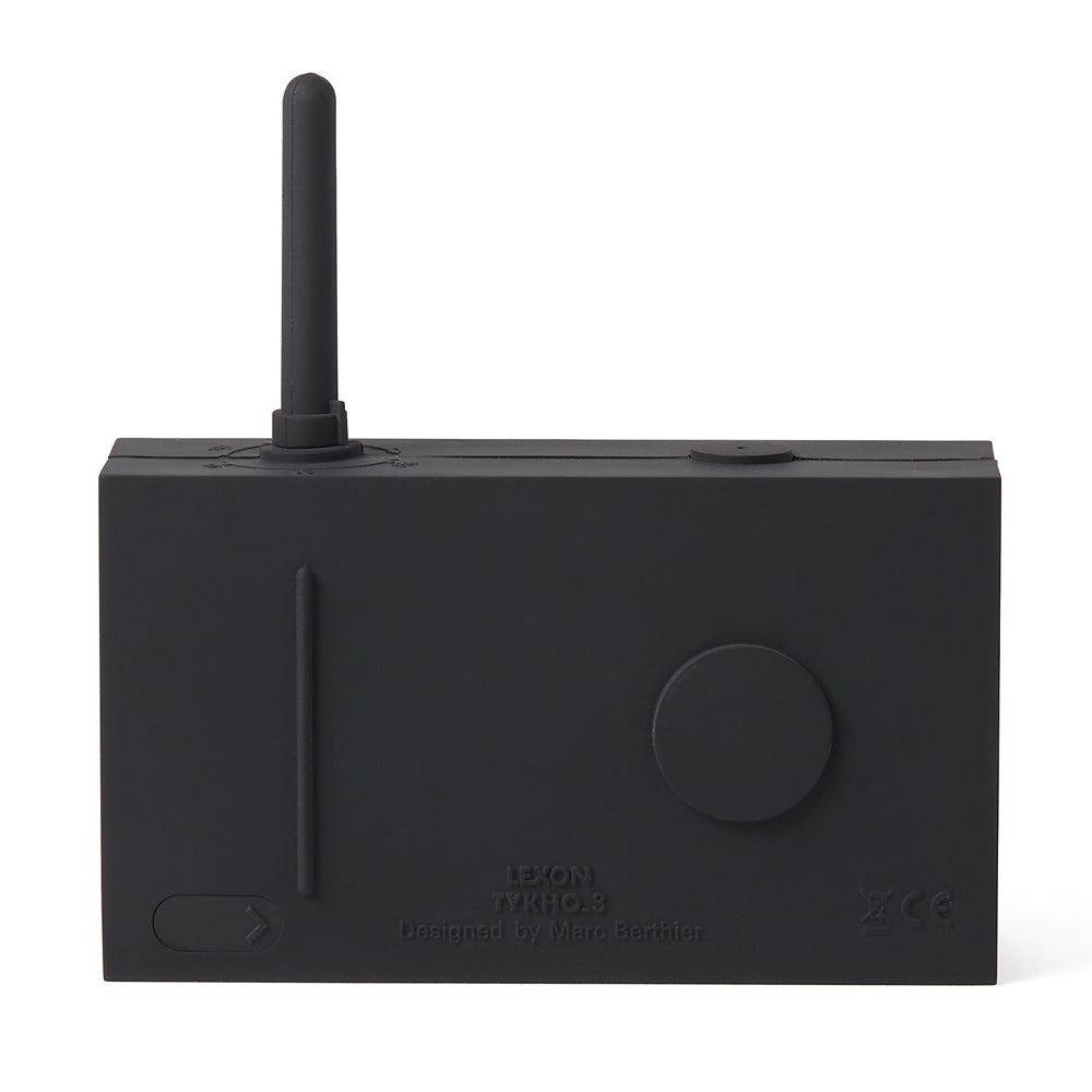 Lexon Thykho 3 Fm Radio & Bluetooth Speaker - Black V398-LD-LA119N1