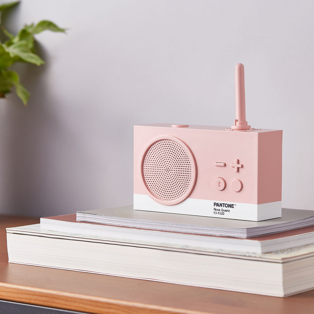Lexon Thykho 3 Fm Radio & Bluetooth Speaker PANTONE - Rose Pink V398-LD-LA119PT-LP