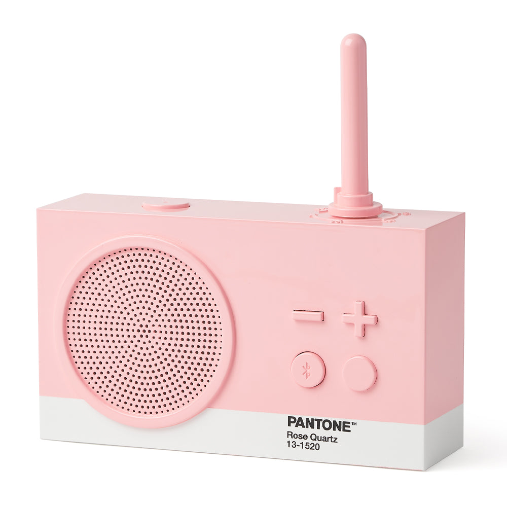 Lexon Thykho 3 Fm Radio & Bluetooth Speaker PANTONE - Rose Pink V398-LD-LA119PT-LP