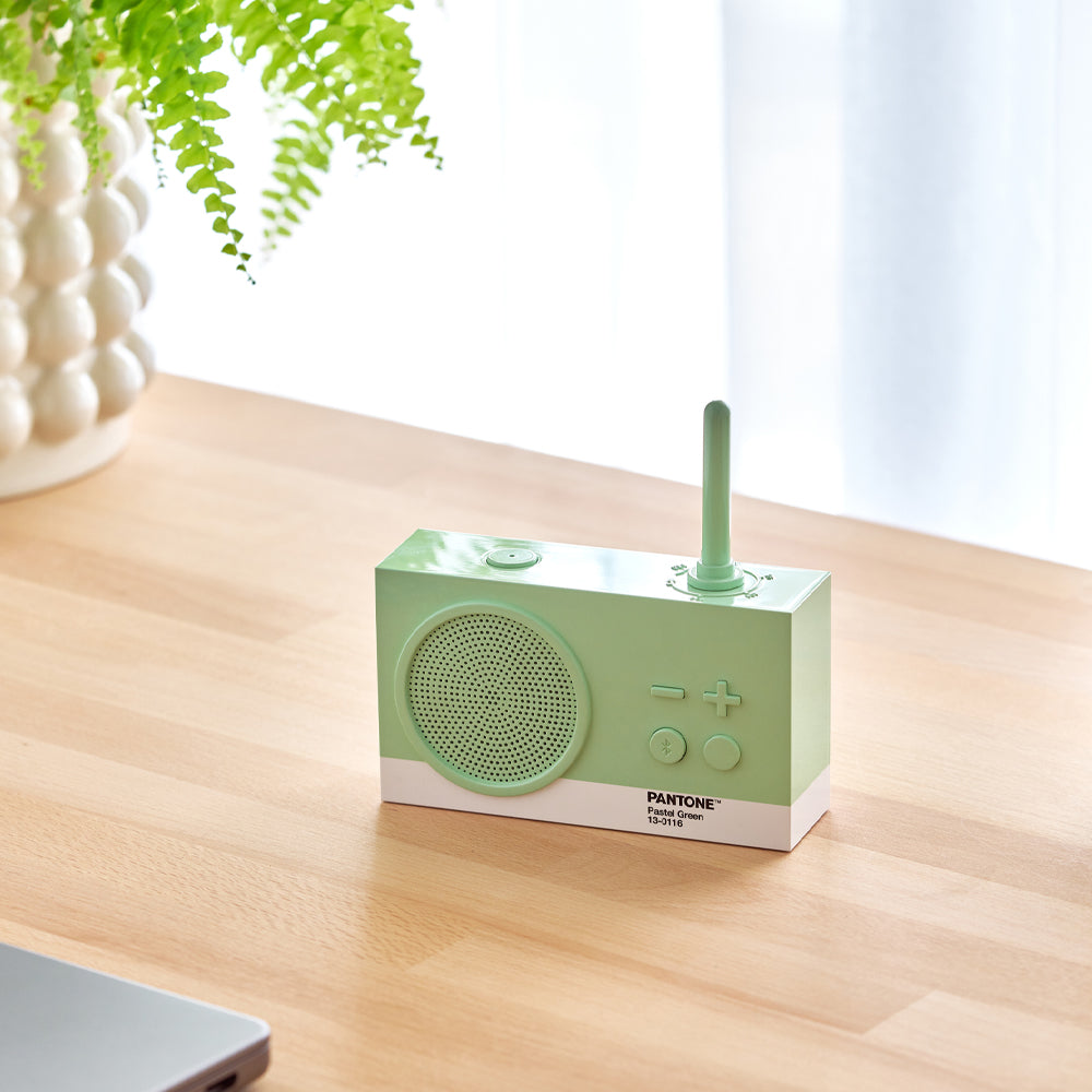 Lexon Thykho 3 Fm Radio & Bluetooth Speaker PANTONE - Green V398-LD-LA119PT-M