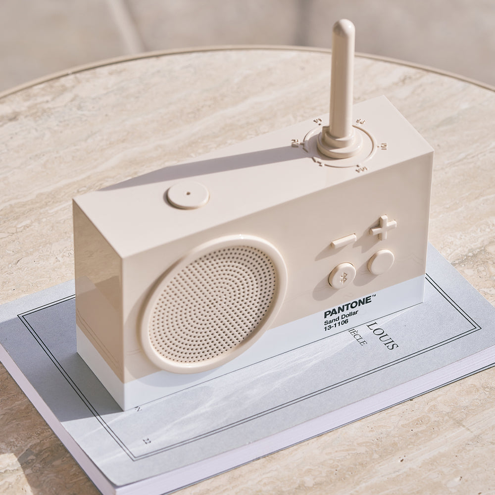Lexon Thykho 3 Fm Radio & Bluetooth Speaker PANTONE - Sand V398-LD-LA119PT-S
