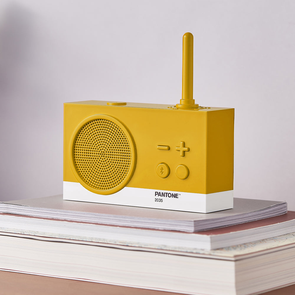 Lexon Thykho 3 Fm Radio & Bluetooth Speaker PANTONE -Yellow V398-LD-LA119PT-Y