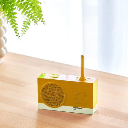 Lexon Thykho 3 Fm Radio & Bluetooth Speaker PANTONE -Yellow V398-LD-LA119PT-Y