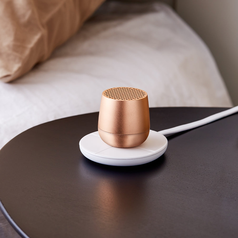 Lexon Mino+ Mini Bluetooth Speaker - Gold V398-LD-LA125D