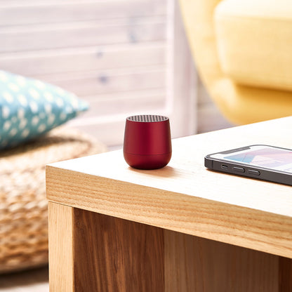 Lexon Mino+ Mini Bluetooth Speaker - Red V398-LD-LA125DR