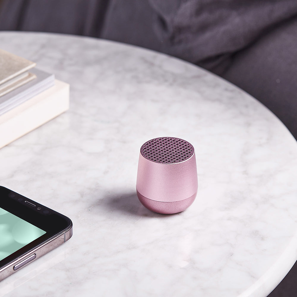 Lexon Mino+ Mini Bluetooth Speaker - Pink V398-LD-LA125LP