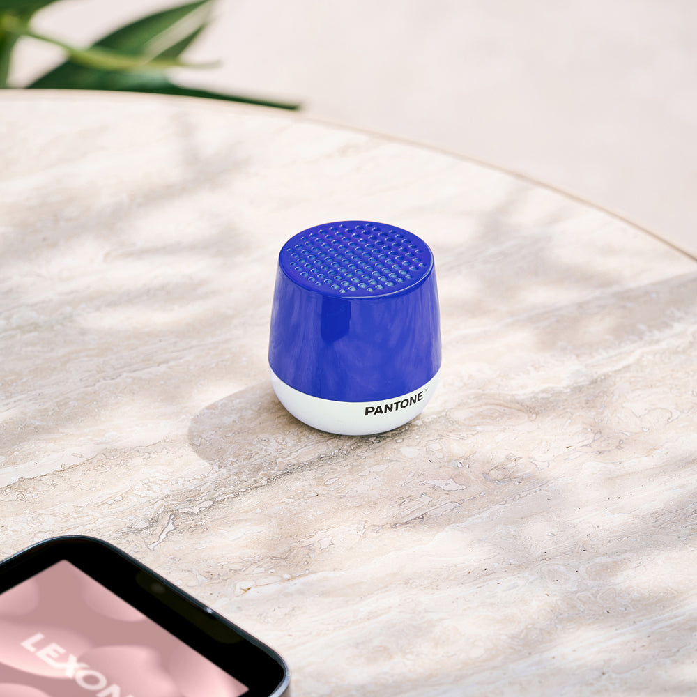 Lexon Mino+ Mini Bluetooth Speaker PANTONE - Classic Blue V398-LD-LA125PT-B