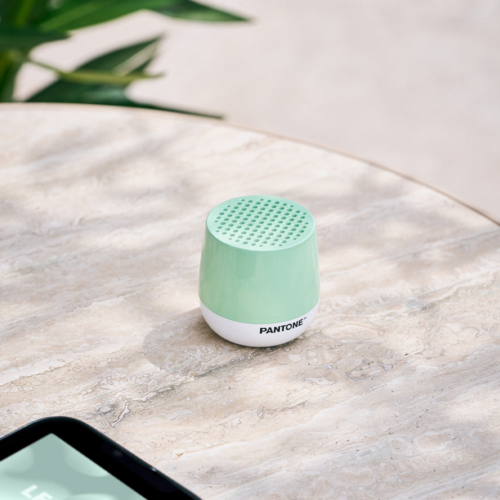 Lexon Mino+ Mini Bluetooth Speaker PANTONE - Green V398-LD-LA125PT-M