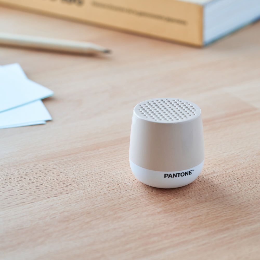 Lexon Mino+ Mini Bluetooth Speaker PANTONE - Sand V398-LD-LA125PT-S