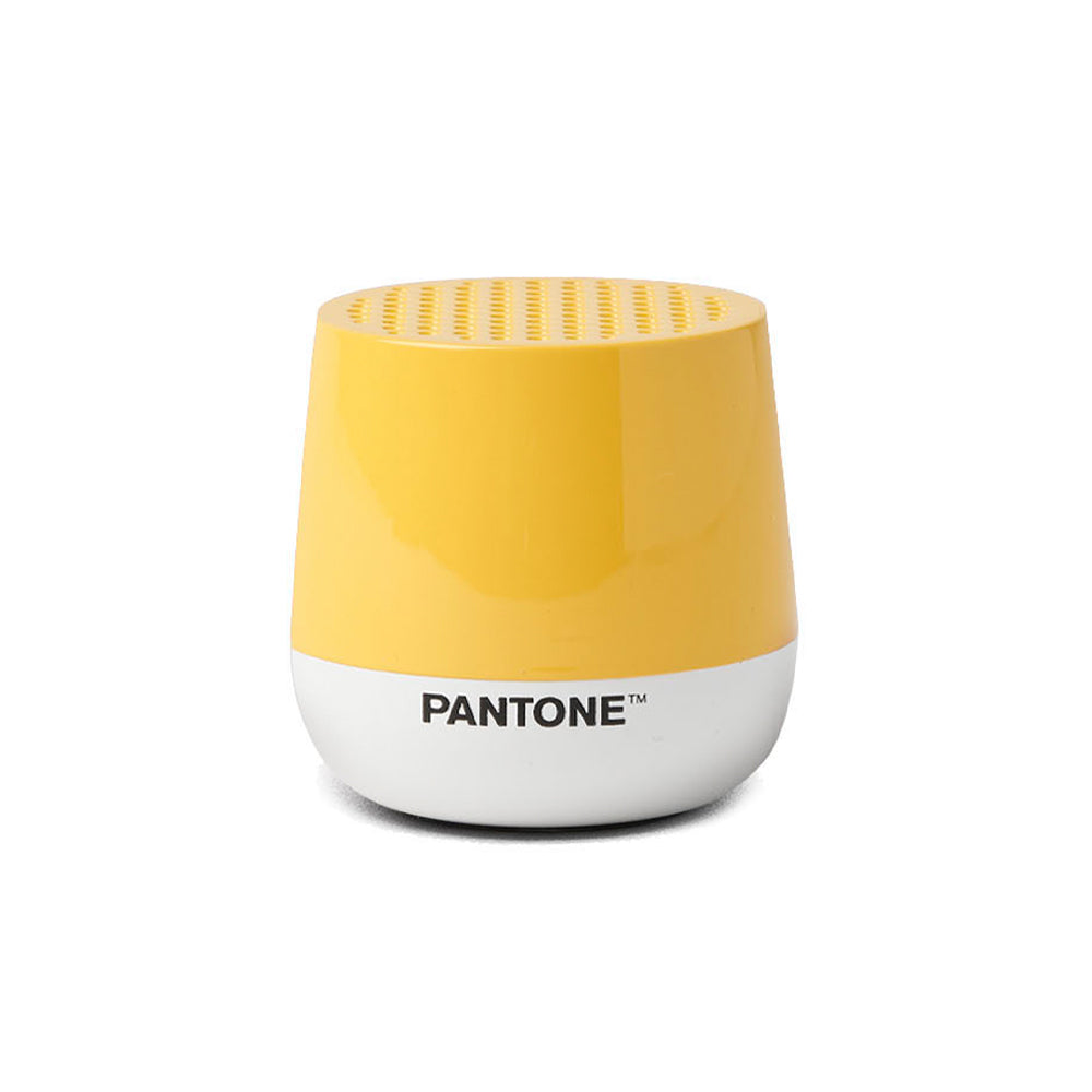 Lexon Mino+ Mini Bluetooth Speaker PANTONE - Yellow V398-LD-LA125PT-Y