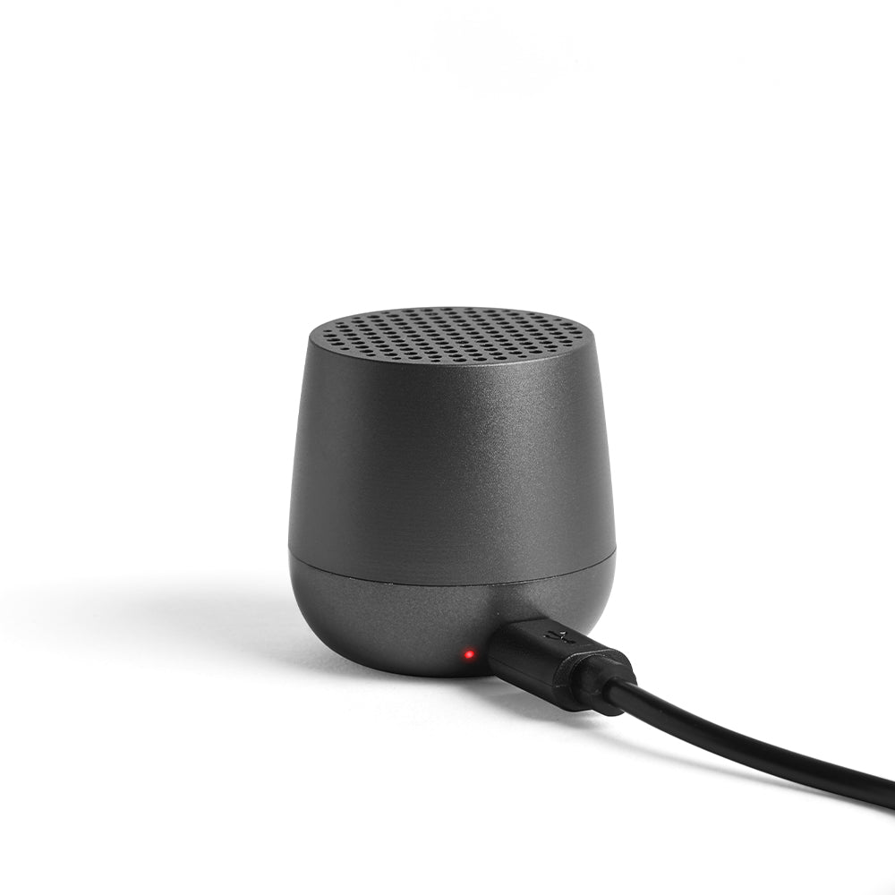 Lexon Mino+ Mini Bluetooth Speaker - Gunmetal V398-LD-LA125X
