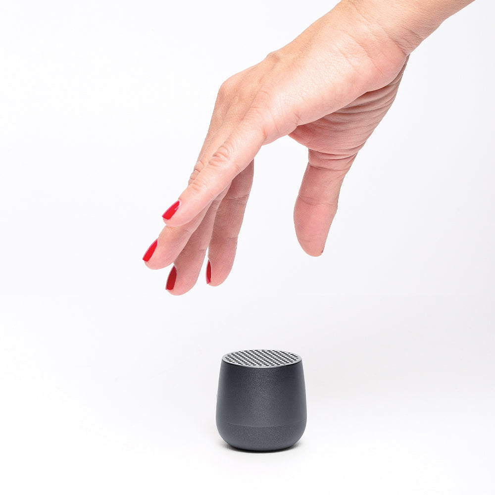 Lexon Mino+ Mini Bluetooth Speaker - Gunmetal V398-LD-LA125X