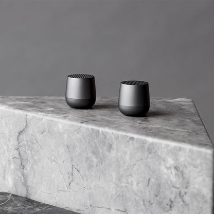 Lexon Mino+ Mini Bluetooth Speaker - Gunmetal V398-LD-LA125X