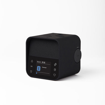 Lexon Oslo Dab & Fm Alarm Clock Radio / Bluetooth Speaker / Wireless Charger - Black V398-LD-LA130N