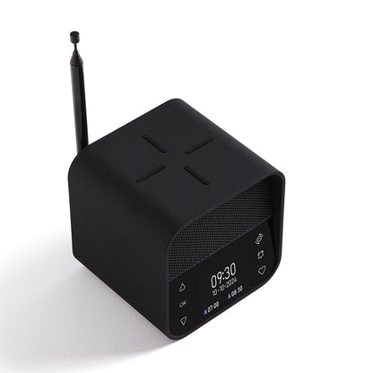 Lexon Oslo Dab & Fm Alarm Clock Radio / Bluetooth Speaker / Wireless Charger - Black V398-LD-LA130N