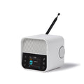 Lexon Oslo Dab & Fm Alarm Clock Radio / Bluetooth Speaker / Wireless Charger - White V398-LD-LA130W