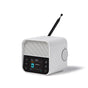 Lexon Oslo Dab & Fm Alarm Clock Radio / Bluetooth Speaker / Wireless Charger - White V398-LD-LA130W
