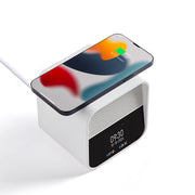 Lexon Oslo Dab & Fm Alarm Clock Radio / Bluetooth Speaker / Wireless Charger - White V398-LD-LA130W