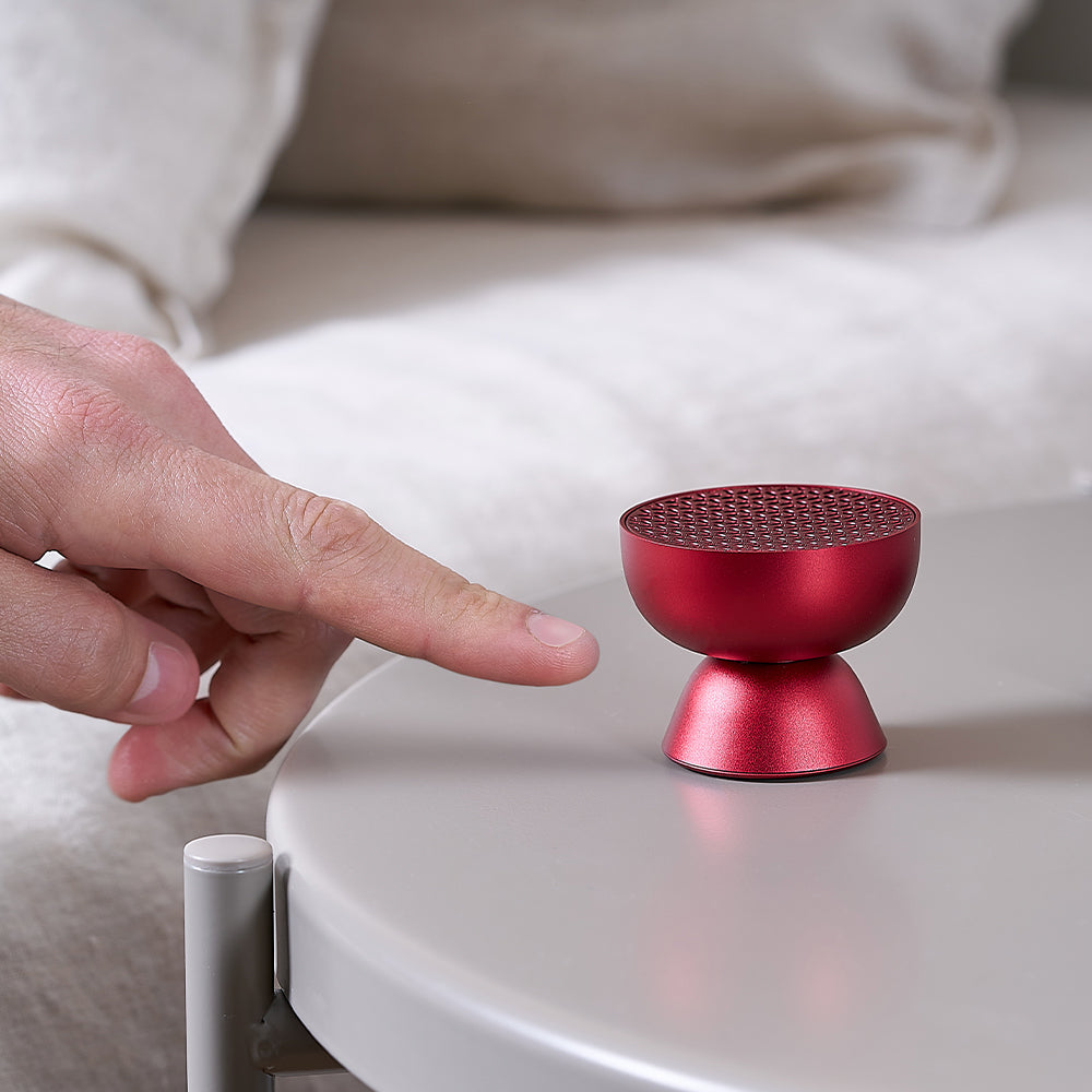 Lexon Tamo Infinitely Pairable Bluetooth Speaker - Red V398-LD-LA131DR